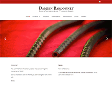 Tablet Screenshot of dbardonnet.com